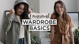 2020 Minimalist Wardrobe ESSENTIALS | Spring Basics