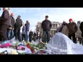 london s circle of pens tribute to charlie hebdo massacre