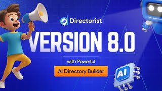 Directorist 8.0: Build Any Type of Directory Website in a Minute with Powerful AI Directory Builder🚀