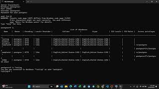 How to connect PostgreSQL database, List schemas and show list of tables using psql Shell