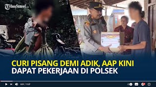 Pelajar SMA Curi Pisang Kini dapat Pekerjaan di Polsek, Diberi Uang dan Disekolahkan Gus Miftah