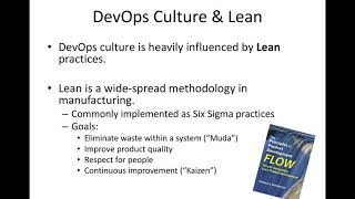 DevOps & Cloud Infrastructure - DevOps part 2