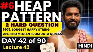 Day 42/90 |⚡Master Heaps with These 2 Famous Interview Problems | DSA Pattern #6 #heap