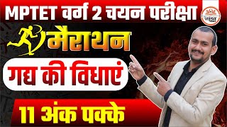 Marathon Class MPTET VARG 2 | गद्य की विधाएं | TET HINDI CLASSES | MPTET VARG 2 HINDI CLASS | VARG 2