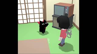 Nichijou cat break-dancing