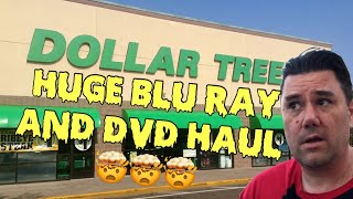 HUGE Dollar Tree Blu-Ray and DVD Haul