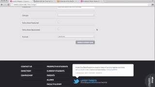 Localist Administration - Creating a Widget