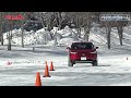 test drive on ice reveals the car s true capabilities honda vezel s real time awd is amazing ...