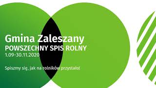 Powszechny Spis Rolny - Gmina Zaleszany