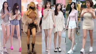 Mejores Street Fashion Douyin China | 抖音街拍穿搭 ！Douyin Tiktok China Thời Trang Đường Phố Ep.466