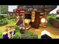 Je construit une ferme à fer et une allée à villageois ! Minecraft Hardcore 1.20 #9