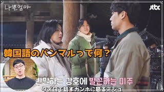 良くも悪くもだって母親｜バンマル「반말」って何？