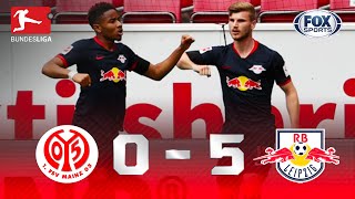 Mainz 05 - RB Leipzig [0-5] | GOLES | Jornada 27 | Bundesliga