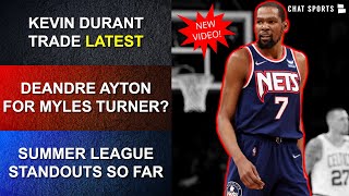 FRESH NBA Rumors: Kevin Durant Trade, DeAndre Ayton For Myles Turner Trade, Summer League Standouts?