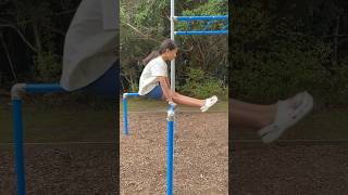 Tricks on the monkey bars #may #olivia #ella #mandm