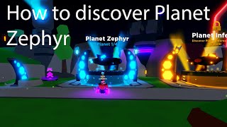 HOW TO DISCOVER PLANET ZEPHYR | Ninja Legends 2