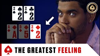 FLOPPING A SET in High Stakes Poker! ♠️ Best of The Big Game ♠️ PokerStars