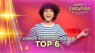 Junior Eurovision 2021: TOP 6 (So far + 🇫🇷🇪🇸)