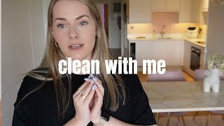 Clean my flat with me | Home with Roo