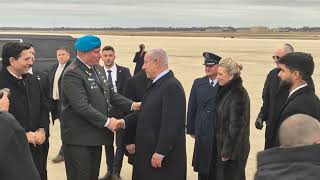 Netanyahu lands in Washington DC