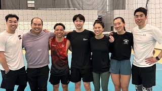 Volleydome Thursday Winter League 2024: Playoffs Semi Finals, Set 1