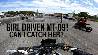 GSX-S 750 VS MT-09 (DRAG RACING)