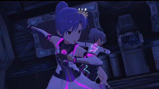 【ミリシタ】Miracle Night MV Purple Glow Chihaya and Sayoko