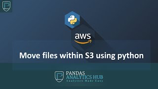 Move files within S3 using python