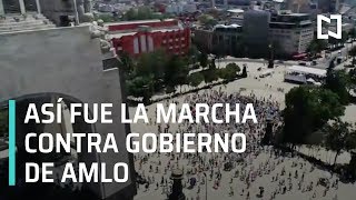 Protestan contra Primer Informe de Gobierno de AMLO - Despierta