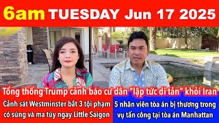 🇺🇸Jun 17 2025 Ít nhất 5 nhân viên tòa án bị thương trong vụ tấn công tại tòa án Manhattan, New Yorrk