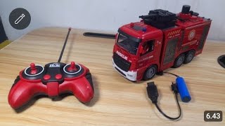 Unboxing RC Rescue Truck Ambulance Pemadam Kebakaran Fire Protection Scale 1:20