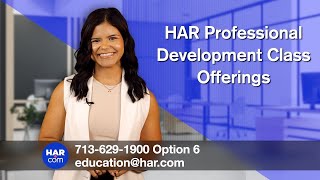 HAR Professional Development Class Offerings