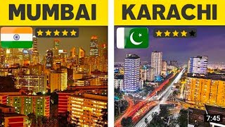Karachi vs Mumbai Today we will tell you about both the cities Which of these cities is better