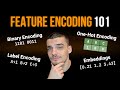 Feature Encoding 101: Prepare Data For Machine Learning
