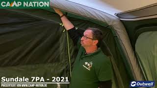 ++ Outwell Sundale 7PA - Modell 2021 präsentiert von www.camp-nation.de ++