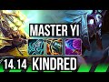 MASTER YI vs KINDRED (JGL) | Rank 3 Yi, 7k comeback, 44k DMG, Legendary | VN Challenger | 14.14