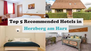 Top 5 Recommended Hotels In Herzberg am Harz | Best Hotels In Herzberg am Harz