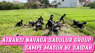 ATRASI NAYAGA SADULUR GROUP SAMPE MASUK KE SAWAH