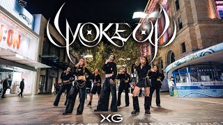 [DANCE IN PUBLIC | ONE TAKE] XG - 'WOKE UP' Dance Cover | THE CORE | AUSTRALIA