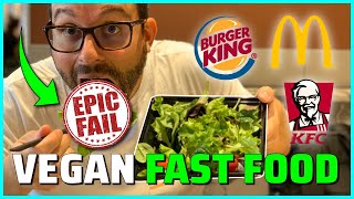 MANGIO VEGANO nei FAST FOOD *Epic Fail*