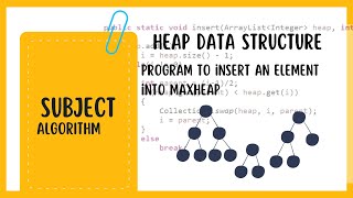 Insertion in Max Heap in Java | Code Implementation and Example