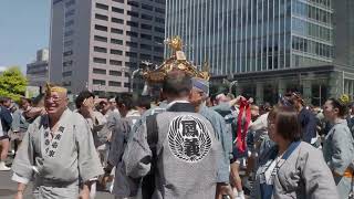 鉄砲洲稲荷神社　例大祭　連合神輿渡御　2024/05/04  b4