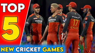 Top 5 | Best Cricket Games For Android | High Graphics New Cricket Games 2021