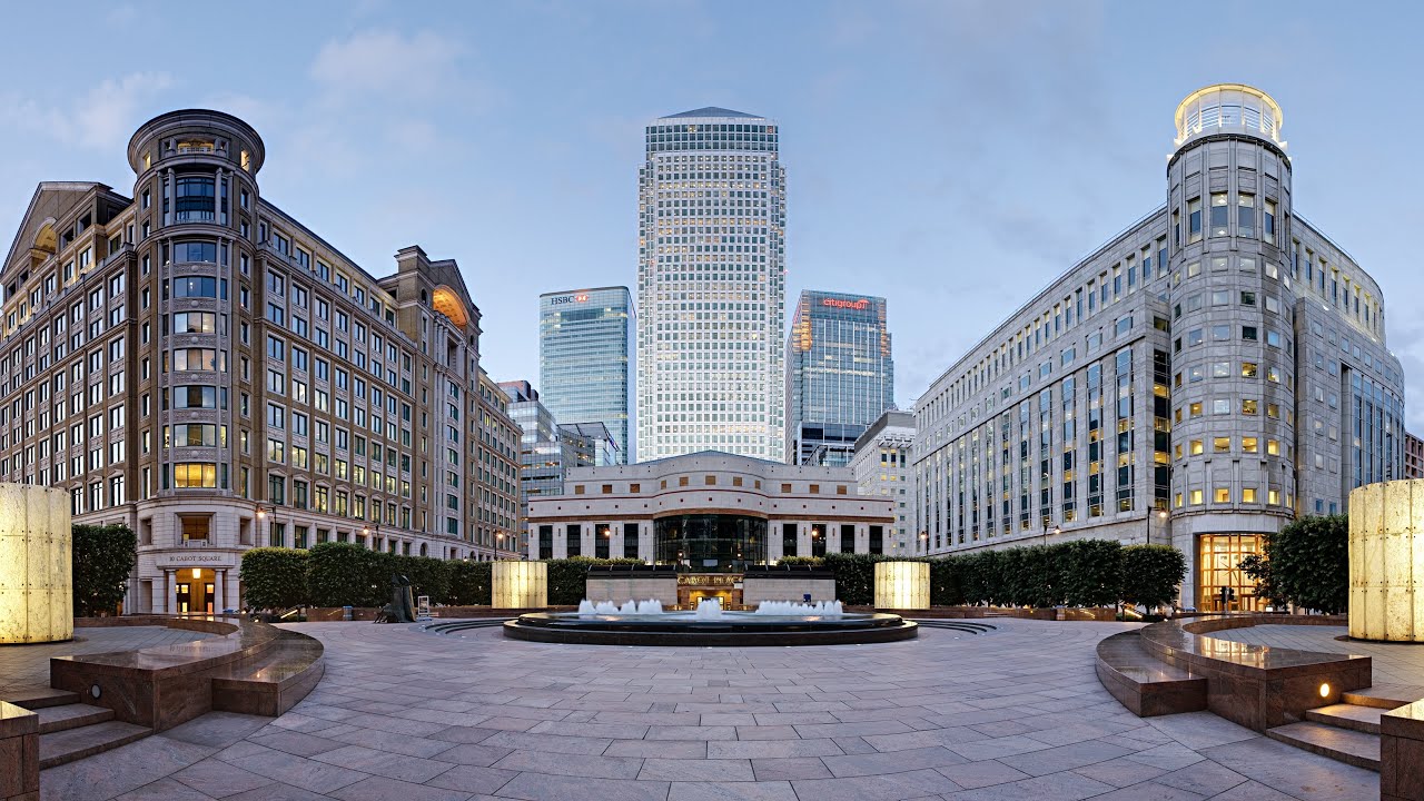 London Canary Wharf Tour/Canada Square/The Skyscraper - YouTube