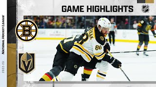 Bruins @ Golden Knights 12/11 | NHL Highlights 2022