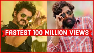 Fastest 100 Million Views Songs in India