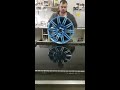 Hydrodipping alloy wheel