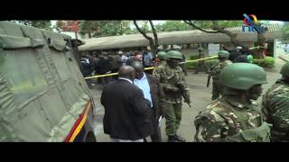 Detectives visit Moi Girls Nairobi School and question a number of people