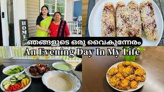 ഞങ്ങളുടെ ഒരു വൈകുന്നേരം | An evening day in my life | Grilled chicken \u0026 Dip| Mexican street corn