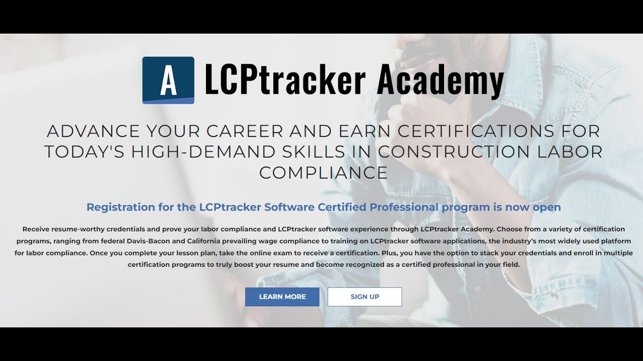 Lcptracker Academy Overview Youtube